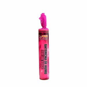 Antorcha de humo rosado