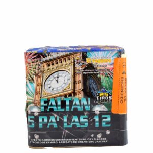 Torta Faltan 5 pa´ las 12 (25 Tiros)