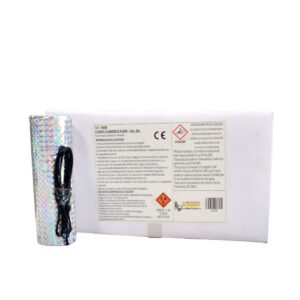 Fuente Cilíndrica Plata 3mt x 10 seg