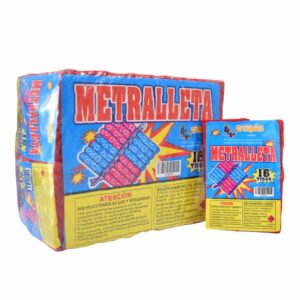 Metralleta 16 Tiros x 40 Unid
