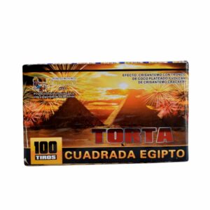 Torta Cuadrada Egipto 100 Tiros