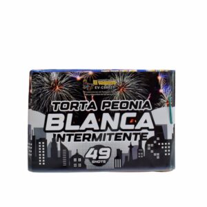 Torta Peonia Blanca 49 Tiros