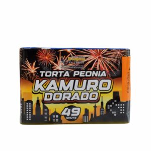 Torta Peonia Kamuro Dorado 49 Tiros
