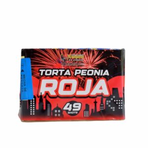 Torta Peonia Roja 49 Tiros
