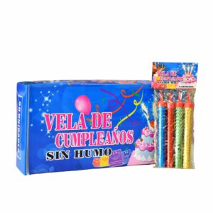 Vela de Cumpleaños Sin Humo x 640 Unidades