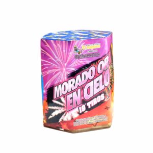Torta Morado Oro en Cielo 19 Tiros