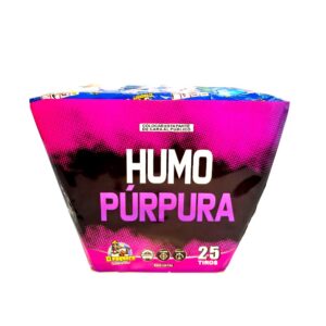 Torta de humo Purpura 25 Tiros en abanico